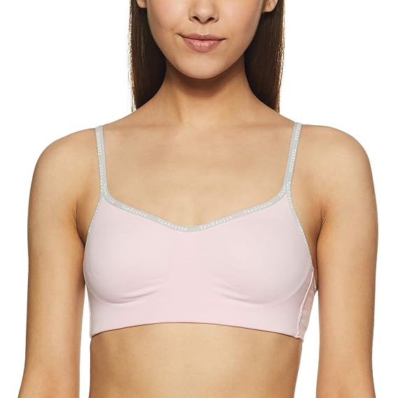 Van Heusen Women’s Beginners Cami Bra – Wireless, Non-Padded, Full Coverage with Seamless Cups & Adjustable Thin Straps